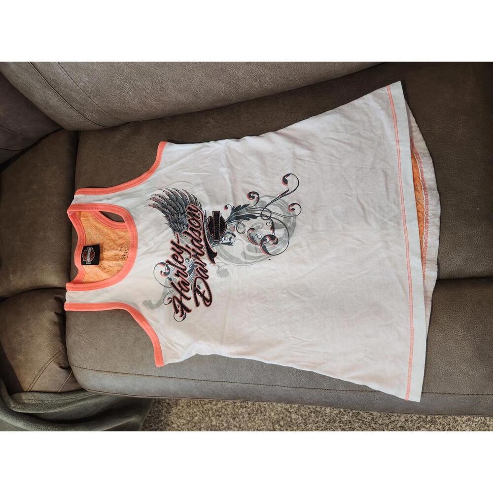 Harley-Davidson Women's Tank Top with Lace Back